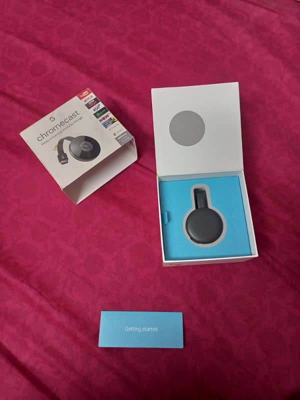 "Chromecast Gen 3 | Includes Cable & Adapter | Packaged in Gen 2 Box" 2