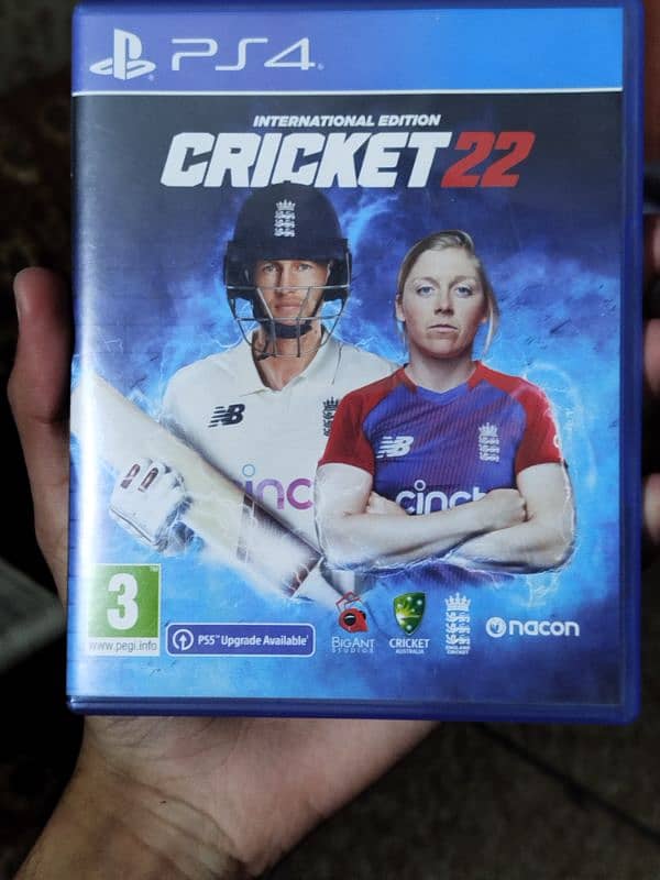 cricket 22 ps4,ps5 games 0