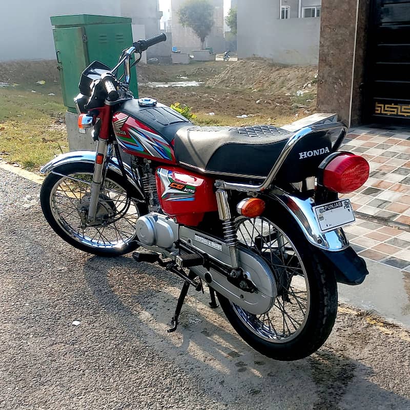 Honda | CG 125 | 2023 Red (Exchange Honda CD 70 model 2025 ) 2