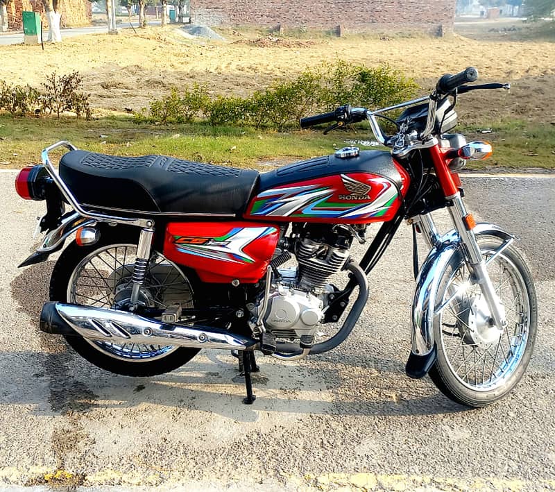 Honda | CG 125 | 2023 Red (Exchange Honda CD 70 model 2025 ) 3