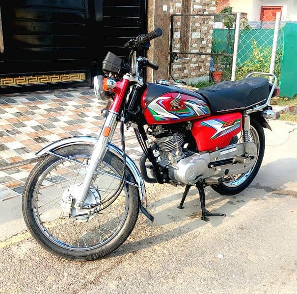 Honda | CG 125 | 2023 Red (Exchange Honda CD 70 model 2025 ) 5