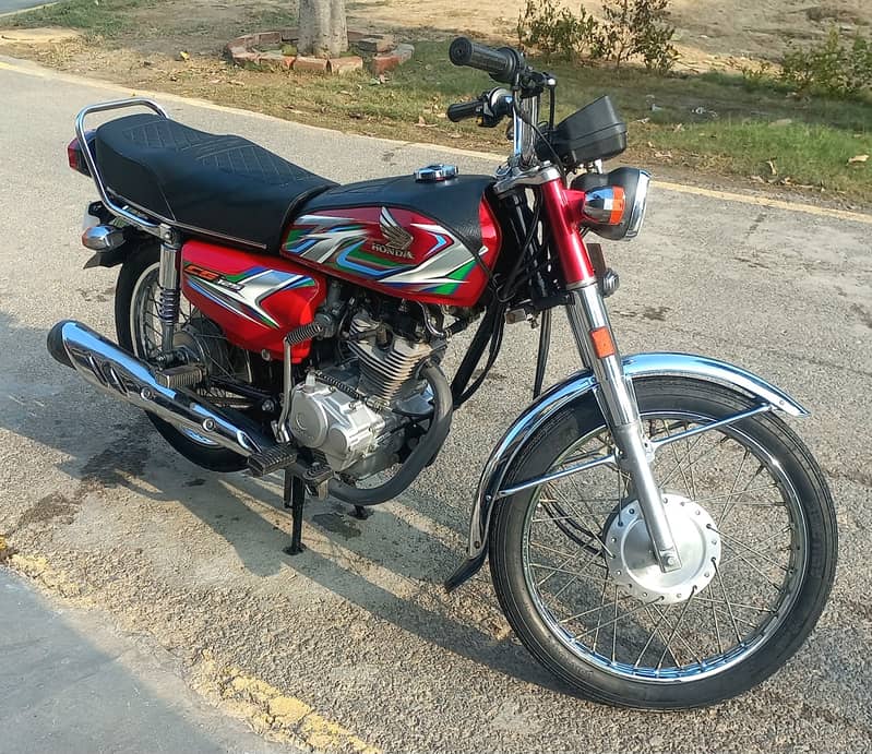 Honda | CG 125 | 2023 Red (Exchange Honda CD 70 model 2025 ) 6