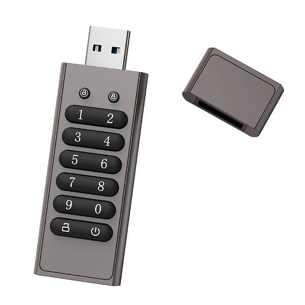 ENCRYPTED USB FLASH DRIVE SECURE FLASH DRIVE 512-bit ENCRYPTION 3