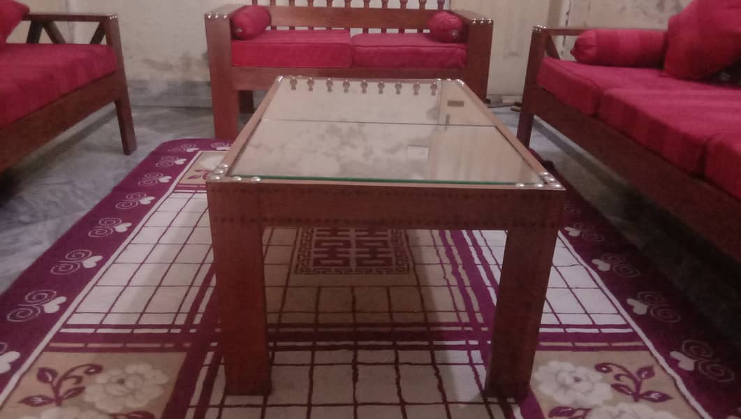 Wooden sofa for sale 2