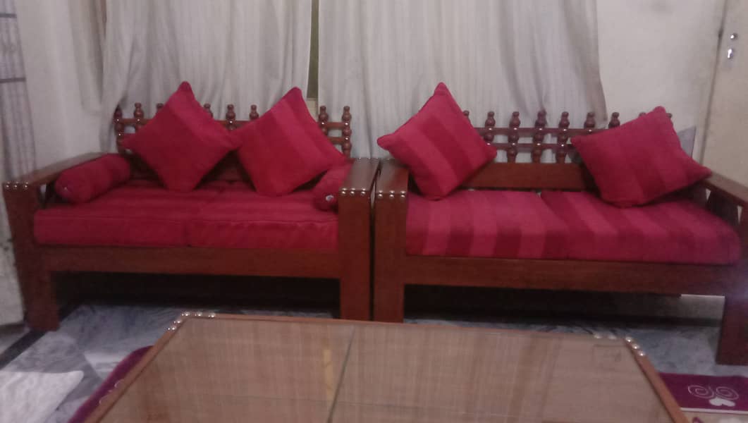 Wooden sofa for sale 4