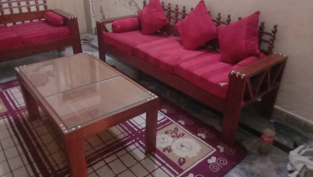 Wooden sofa for sale 7