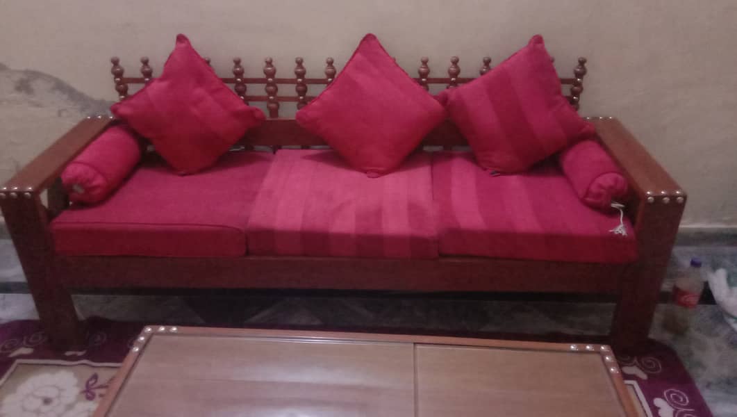 Wooden sofa for sale 8