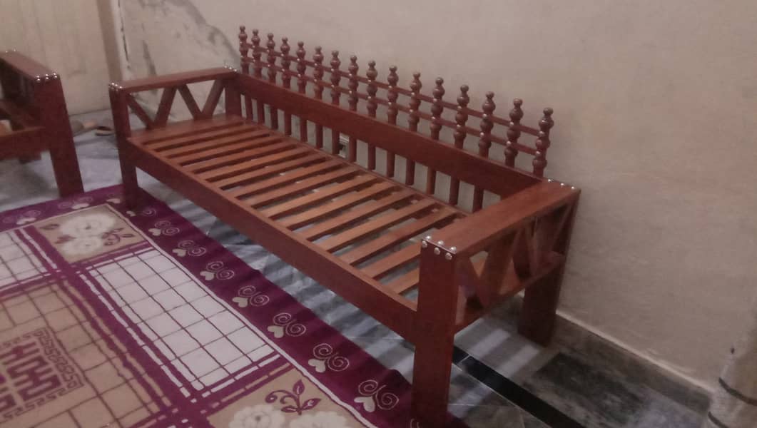 Wooden sofa for sale 11