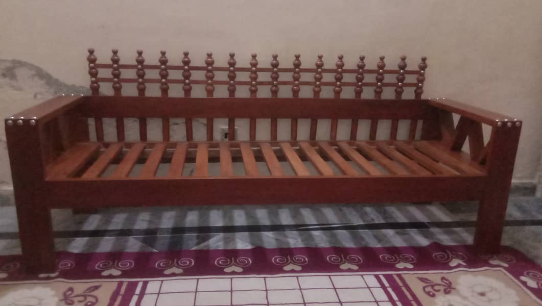 Wooden sofa for sale 12