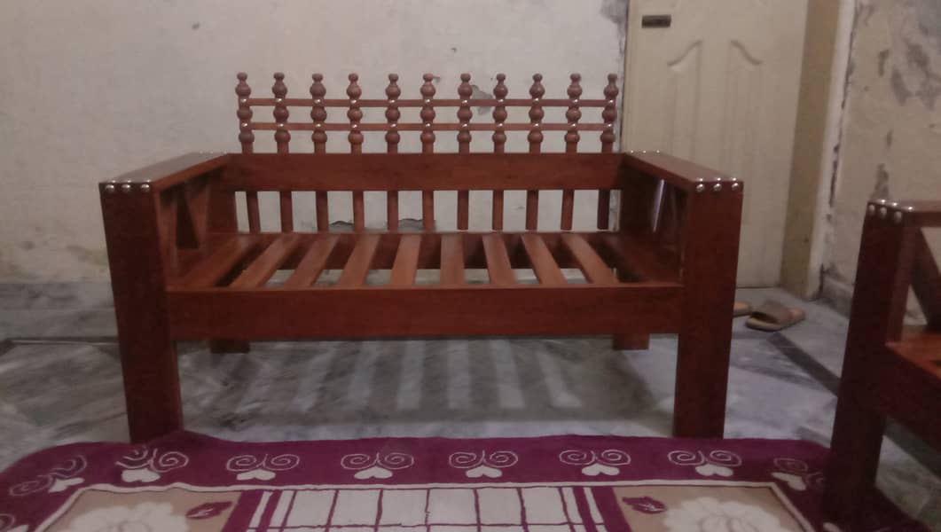 Wooden sofa for sale 13