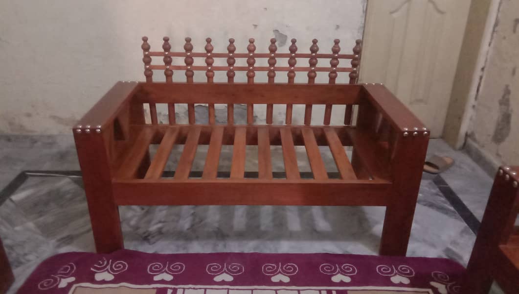 Wooden sofa for sale 14