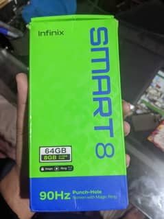 Infinix smart 8, 8/64 gb 3, only months used