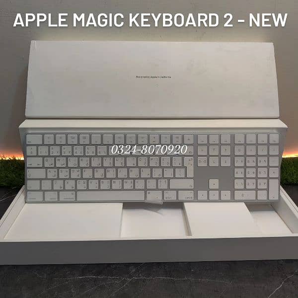 Apple Magic Keyboard 2 Bluetooth Wireless Rechargeable MacBook iMac 3 0