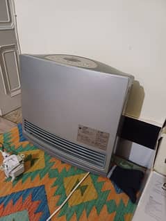 electric and gas heater