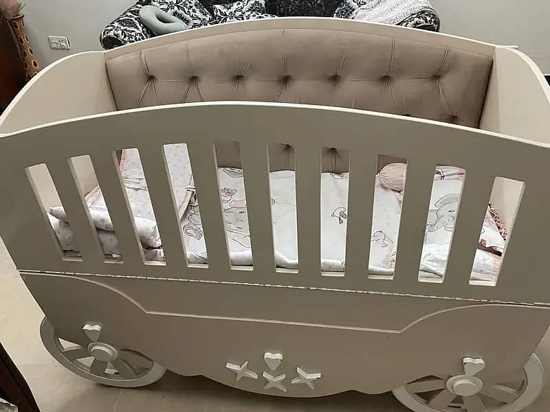 Wodden Baby Cot Islamabad|Baby Crib|Baby Bed|Baby Gear 1