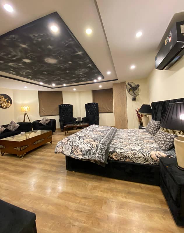 daily basis fuly luxury one bad aperment available for a rent in gulbreg greens islamabad 0