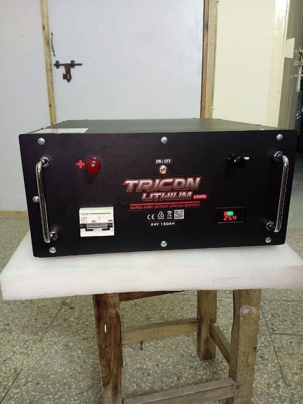 LITHIUM BATTERY AVAILABLE 24V-150AH AT LOW PRICE 1