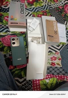 infinix Zero 30 16/256 complete samn with original chargr underwarnty