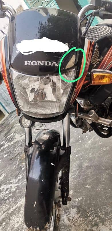 Honda prider 17 modal new condition 4