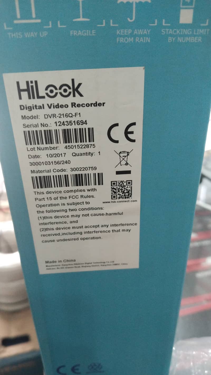 DVR HIKVISION/HILOOK 16 CHANNEL 3MP 2