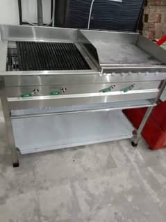 hot plate with grill / pizza oven