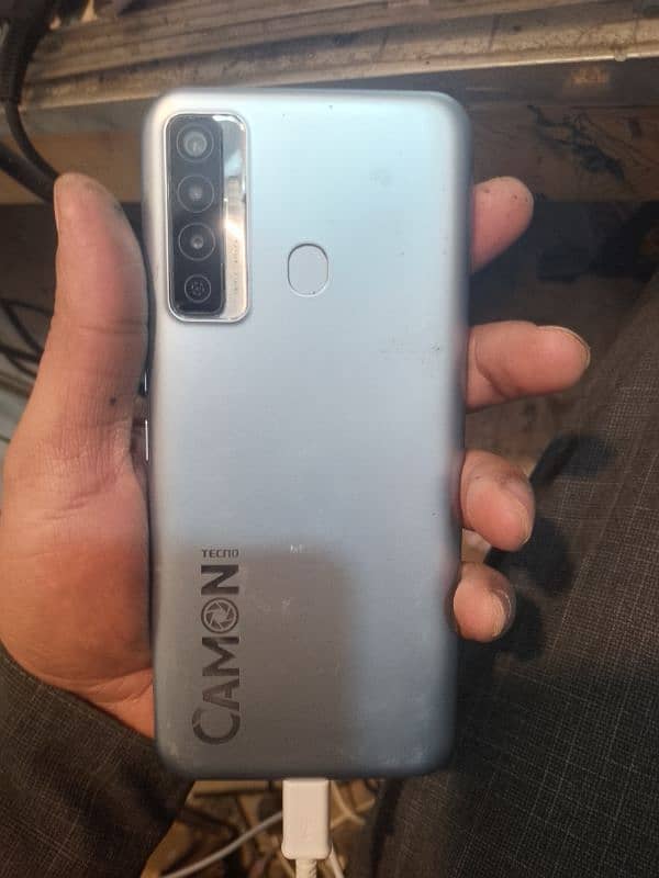 Tecno camon 17 glass chng daba available bettry time okay 2