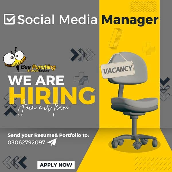 We are hiring Social media marketing manager / Social media manager 0