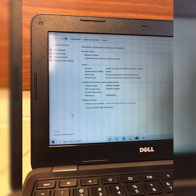 Dell Chromebook 11 3180 4GB Ram 32GB Storage Windows 10 6