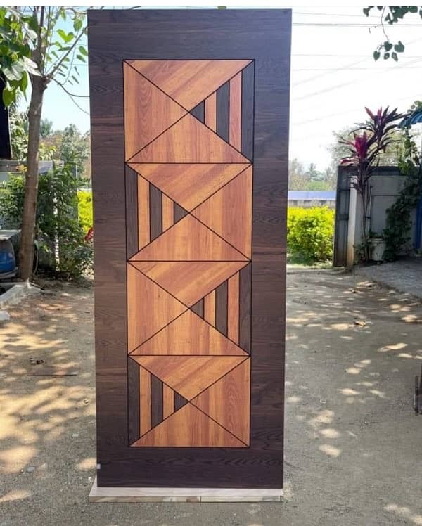 all solid wooden doors/pvc/upvc/malaysian/double pilayi pasting/fiebr 7