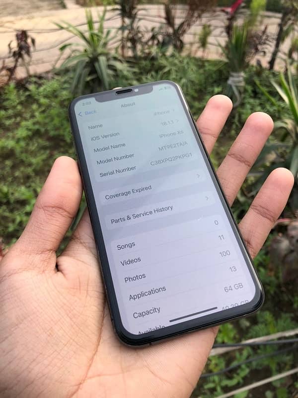 iphone xs Pta Approved 64 GB 3