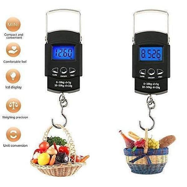 50 Kg Capacity Digital LED Screen Kitchen Scale | Free Delivery 1