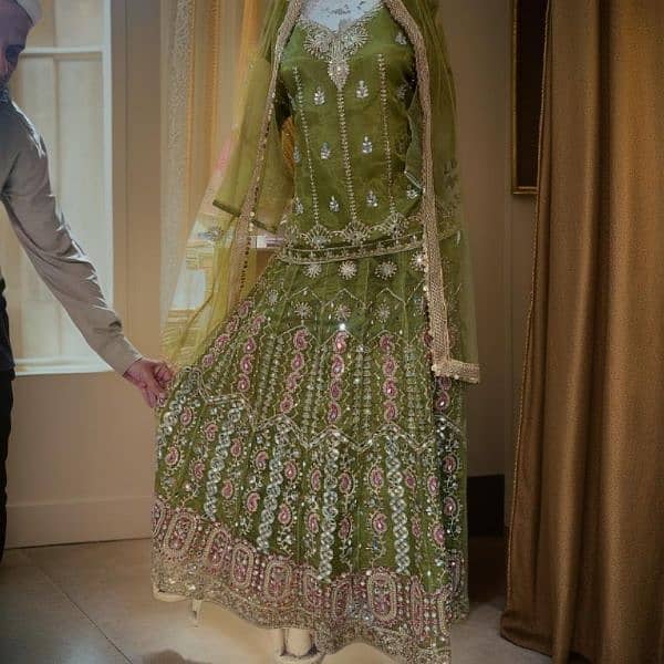 Full variety of lehengas gharara sharara kids and adults 4