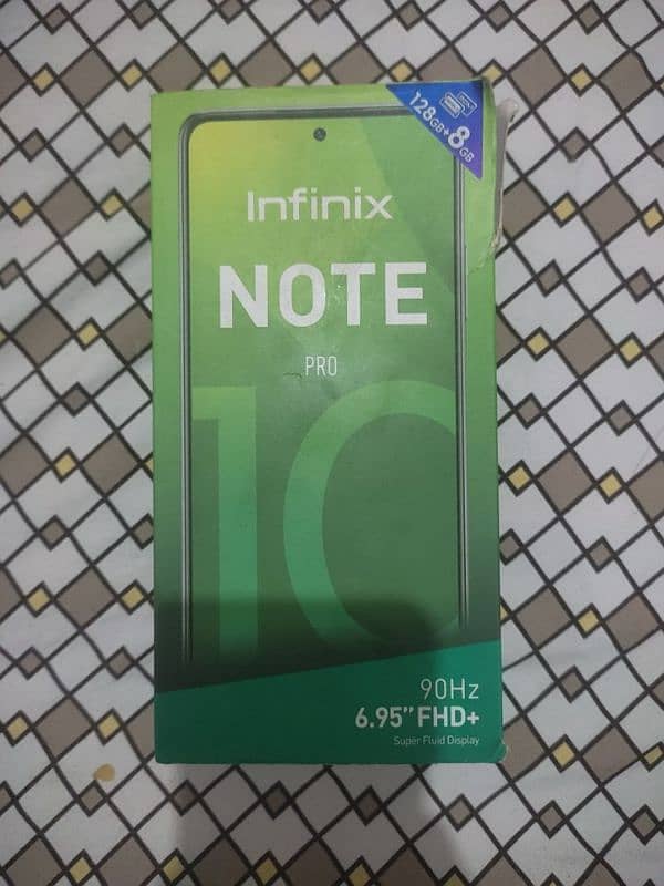 infinix note 10 pro 8/128 gaming phone 2