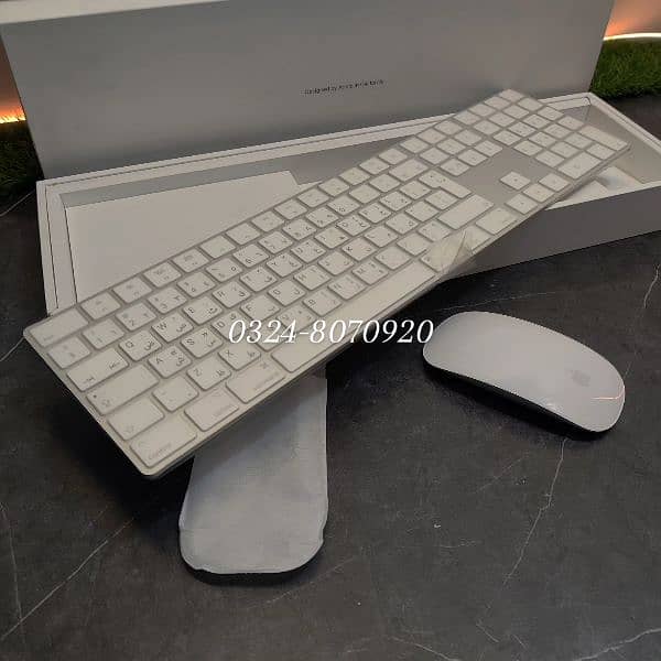 New Apple Magic Mouse 2 & Keyboard 2 Wireless MacBook iMac M2 M3 M4 3 5