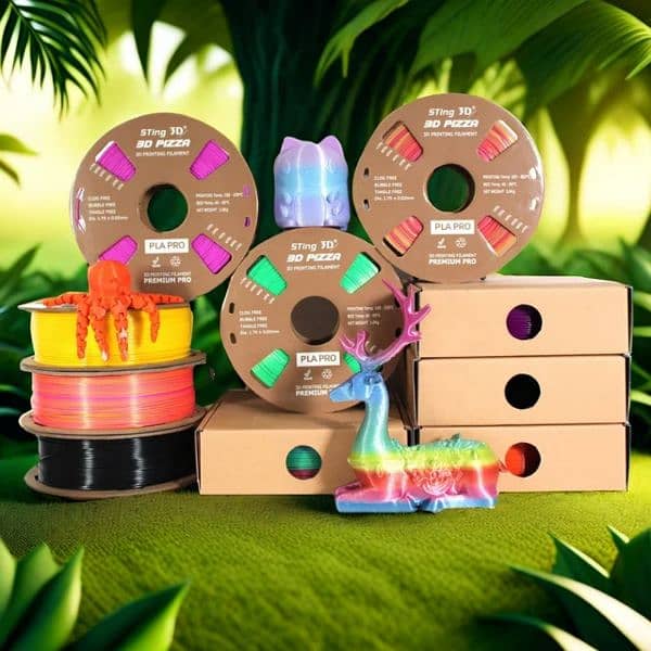 PLA PRO printer filament Sting3D (Imported) 0