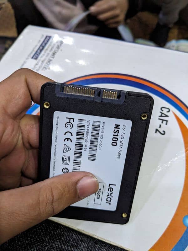 Lexar NS100 SATA SSD 256 GB 6GB/S SPEED 3