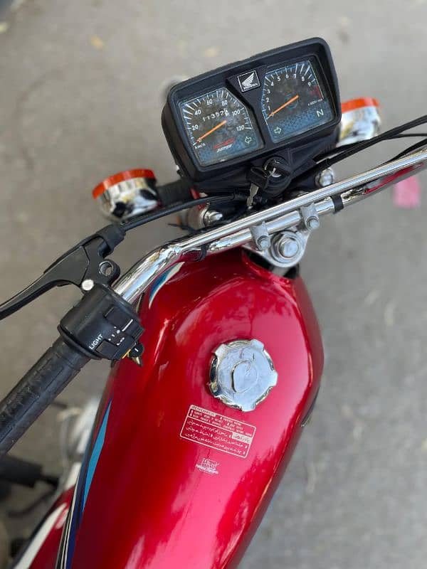 Honda CG-125 for Sale | Islamabad Number | Excellent Condition 2