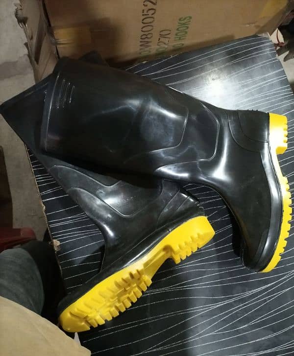 long rubber boots water proof gum boots long shoes 2