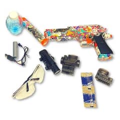 Automatic Gel Blaster Gun with laser Scope FreeDelivery