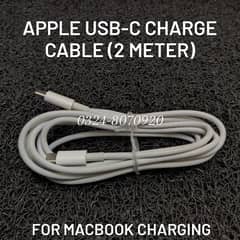 Original Apple C To C MacBook Charging Cable Mac IOS 87W 96W 140W  2 M