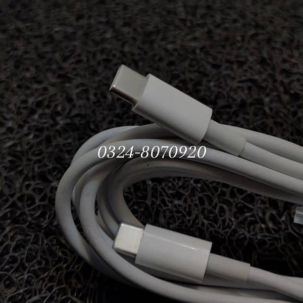 Original Apple C To C MacBook Charging Cable Mac IOS 87W 96W 140W  2 M 3