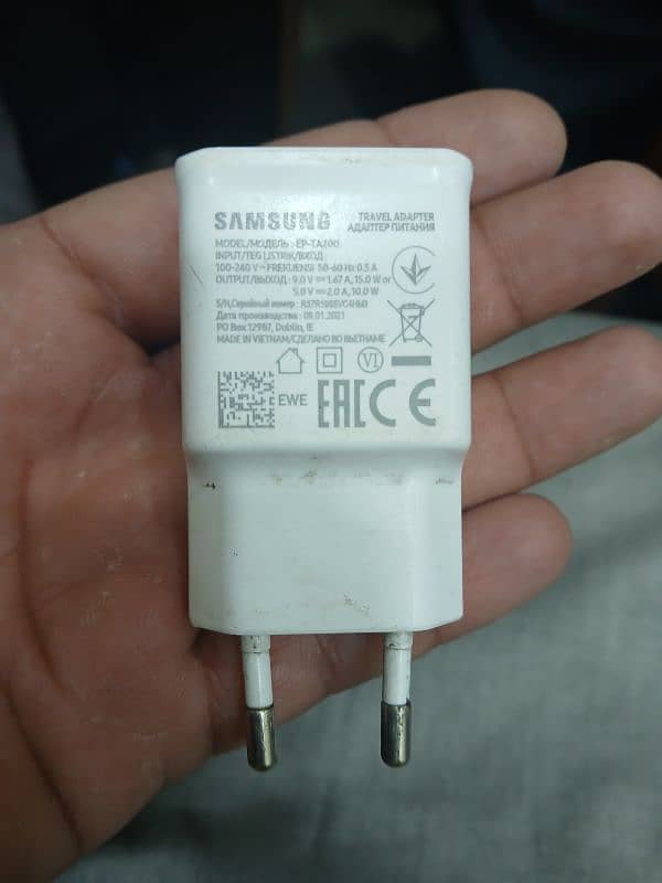 Samsung original charger c Type 2