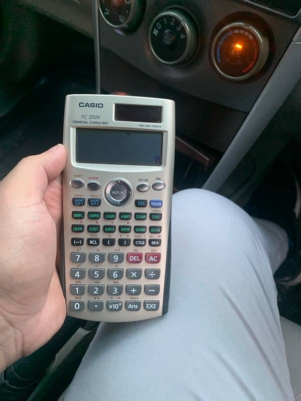 Casio FC-200V Financial Calculator 2