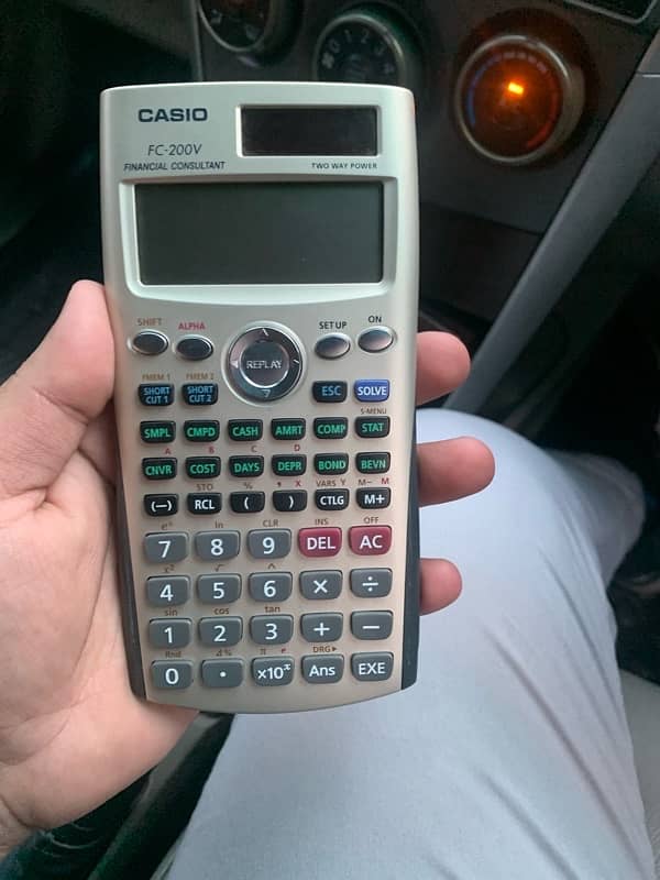 Casio FC-200V Financial Calculator 5