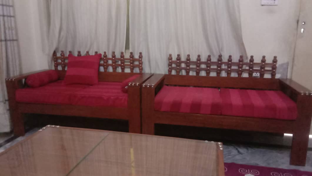 Wooden sofa for sale 18