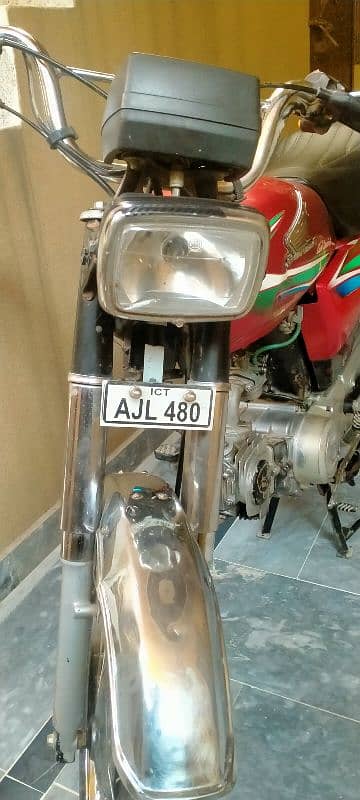 Honda CD70 Islamabad Registered 4