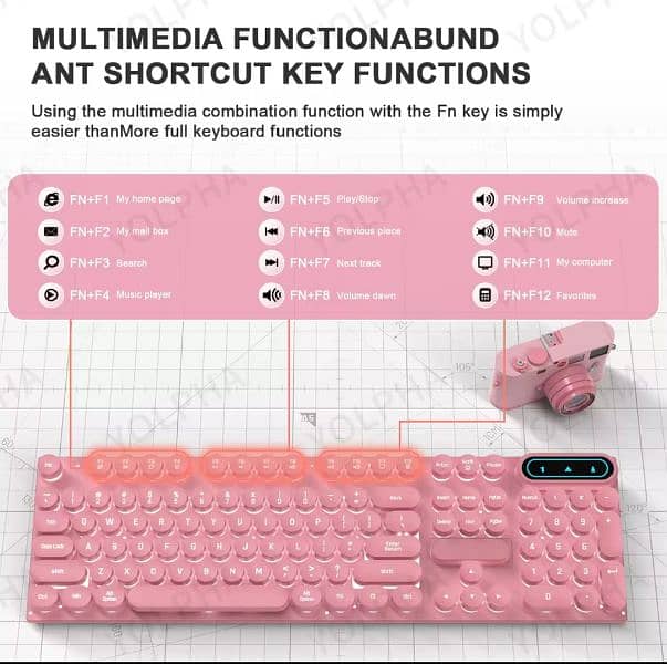 mechanical keyboard for laptop and computer 2