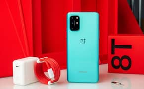 OnePlus 8T full box no open no repair 10 by 10 condition pta approved