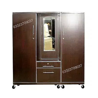 d16 6x6 feet dressing plus cupboard in two parts Wardrobe almari cabi 0