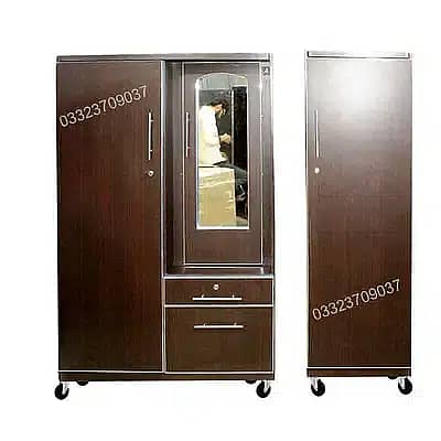 d16 6x6 feet dressing plus cupboard in two parts Wardrobe almari cabi 1